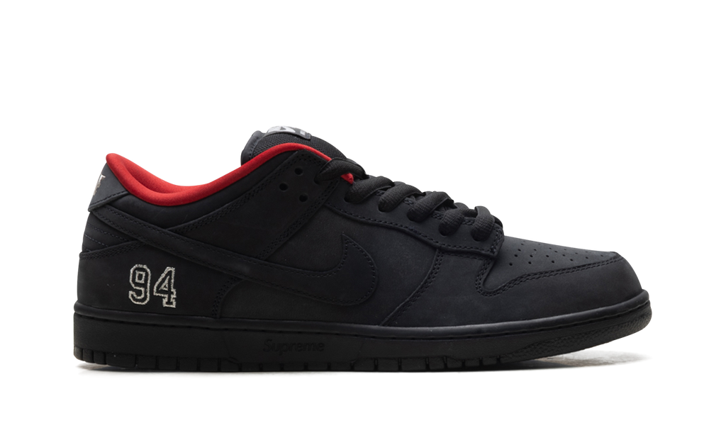 SB Dunk Low "Supreme - Black" HQ8487 001