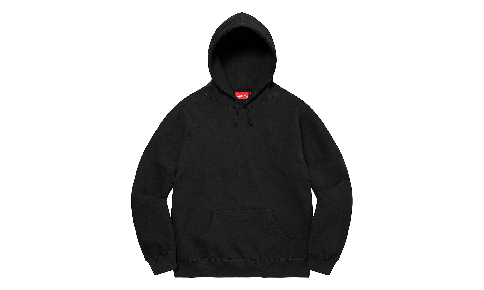 Beaded Hooded Sweatshirt "SS22 Black" SU1021