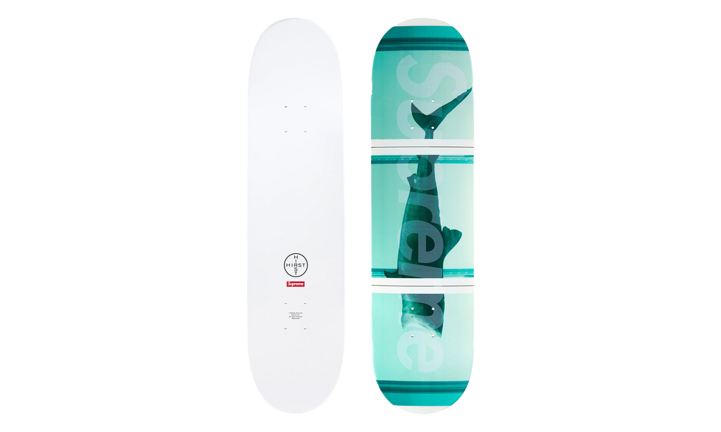 Damien Hirst Shark Skateboard "SS25 - Blue" SU25044