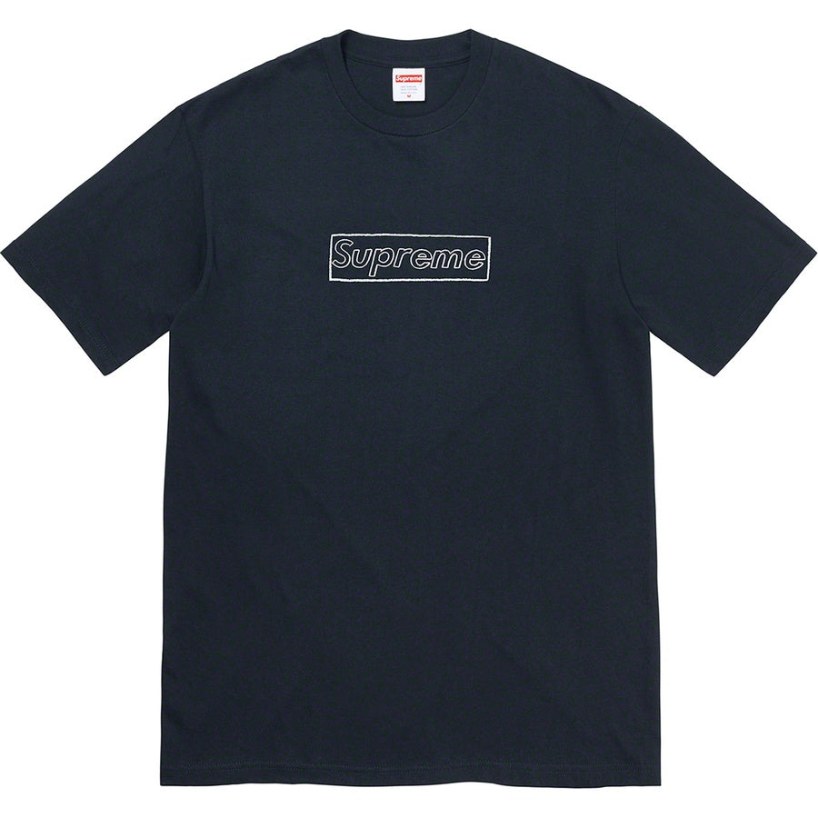 SUPREME 21SS KAWS CHALK LOGO TEE