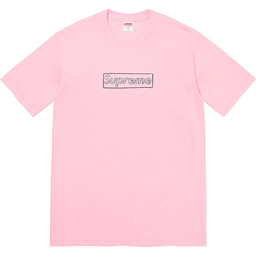 SUPREME 21SS KAWS CHALK LOGO TEE
