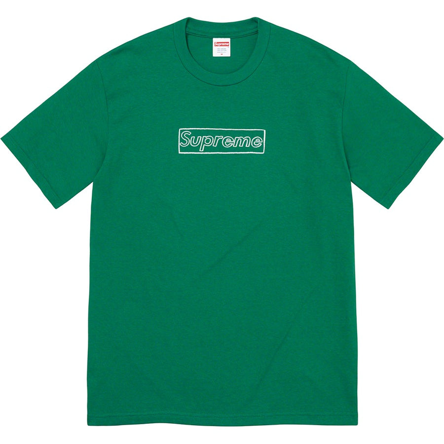 SUPREME 21SS KAWS CHALK LOGO TEE