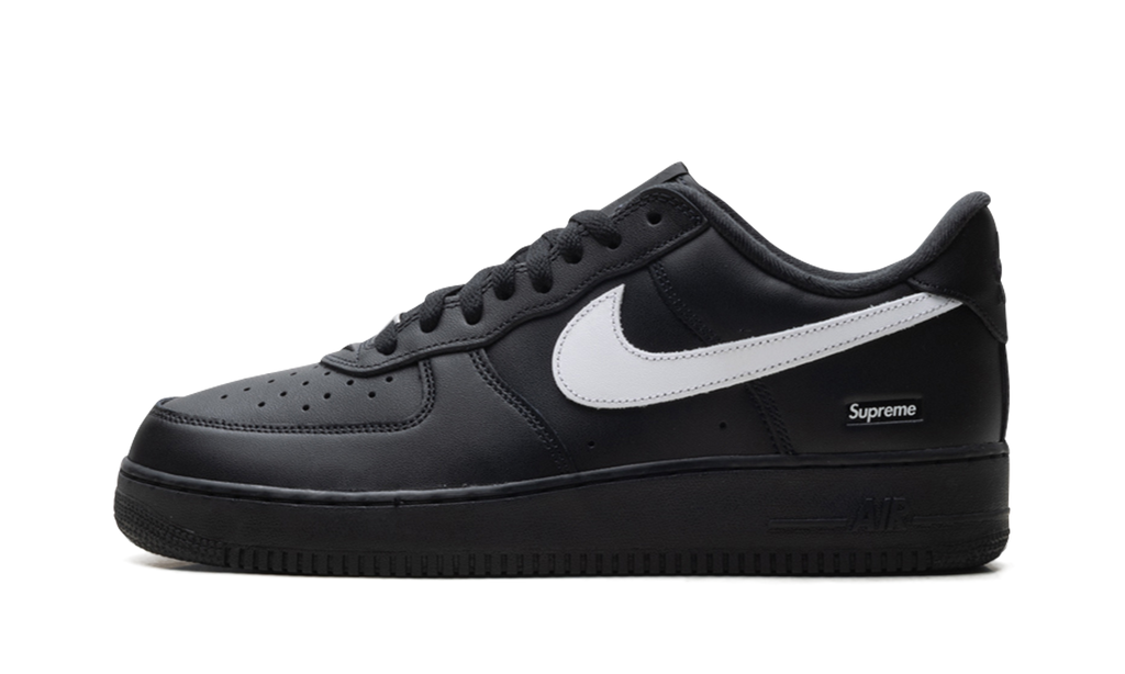 Air Force 1 Low "Supreme - Mini Box Logo Black / White" CU9225 002