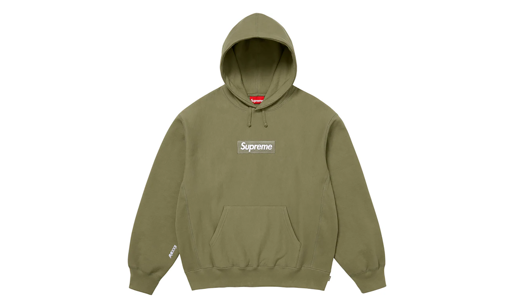 Box Logo Hooded Sweatshirt "FW25 - Light Olive" SU26708