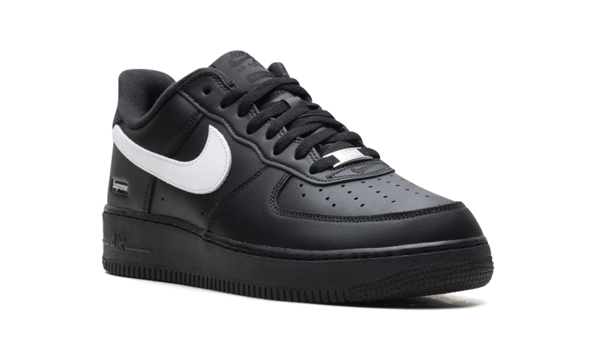 Air Force 1 Low "Supreme - Mini Box Logo Black / White" CU9225 002