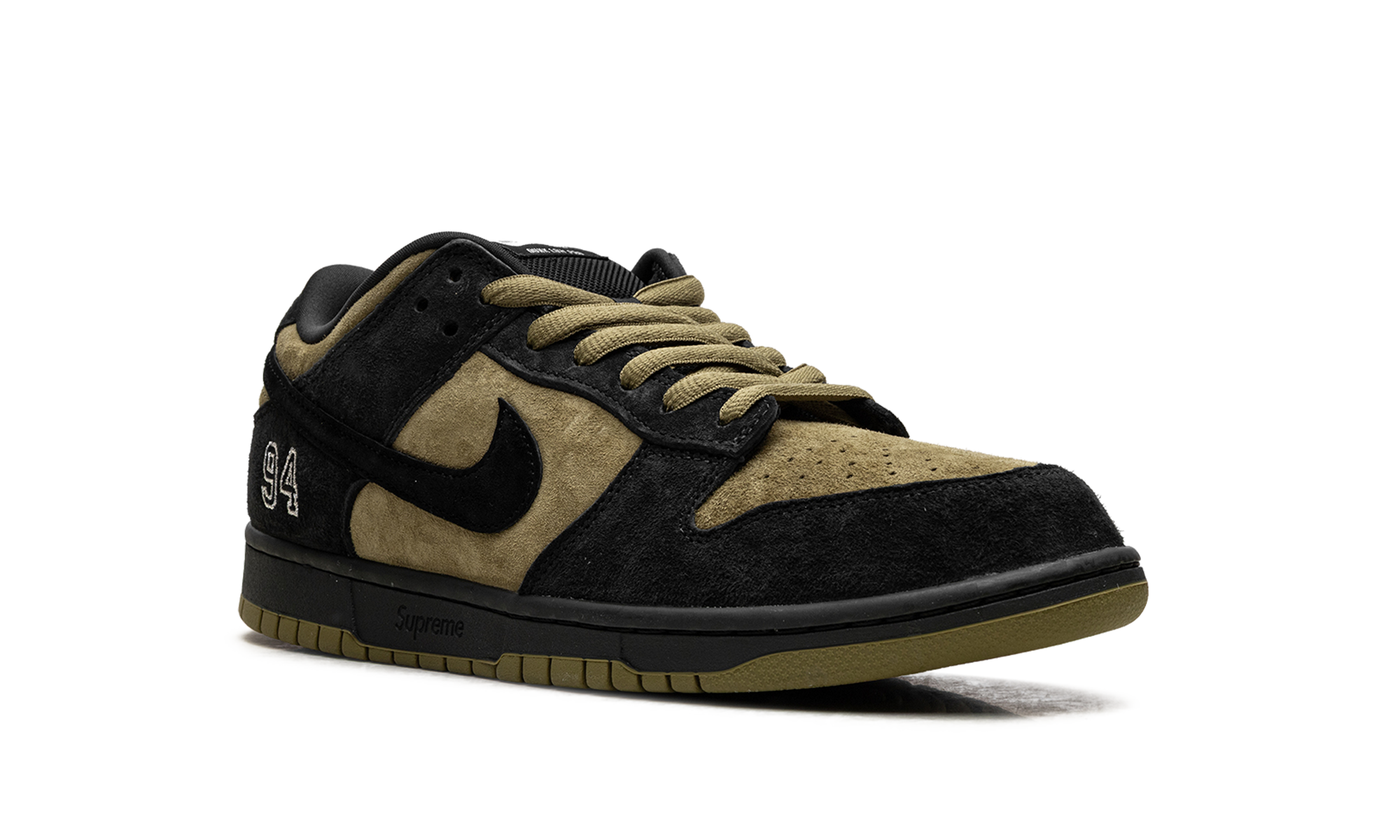 SB Dunk Low "Supreme - Camper Green" HQ8487 300