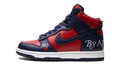 SB Dunk High "Supreme - By Any Means - Navy/Red" DN3741 600