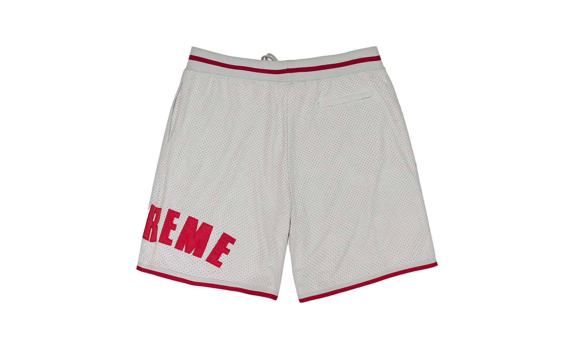 ULTRASUEDE MESH SHORTS "GREY" SU26052