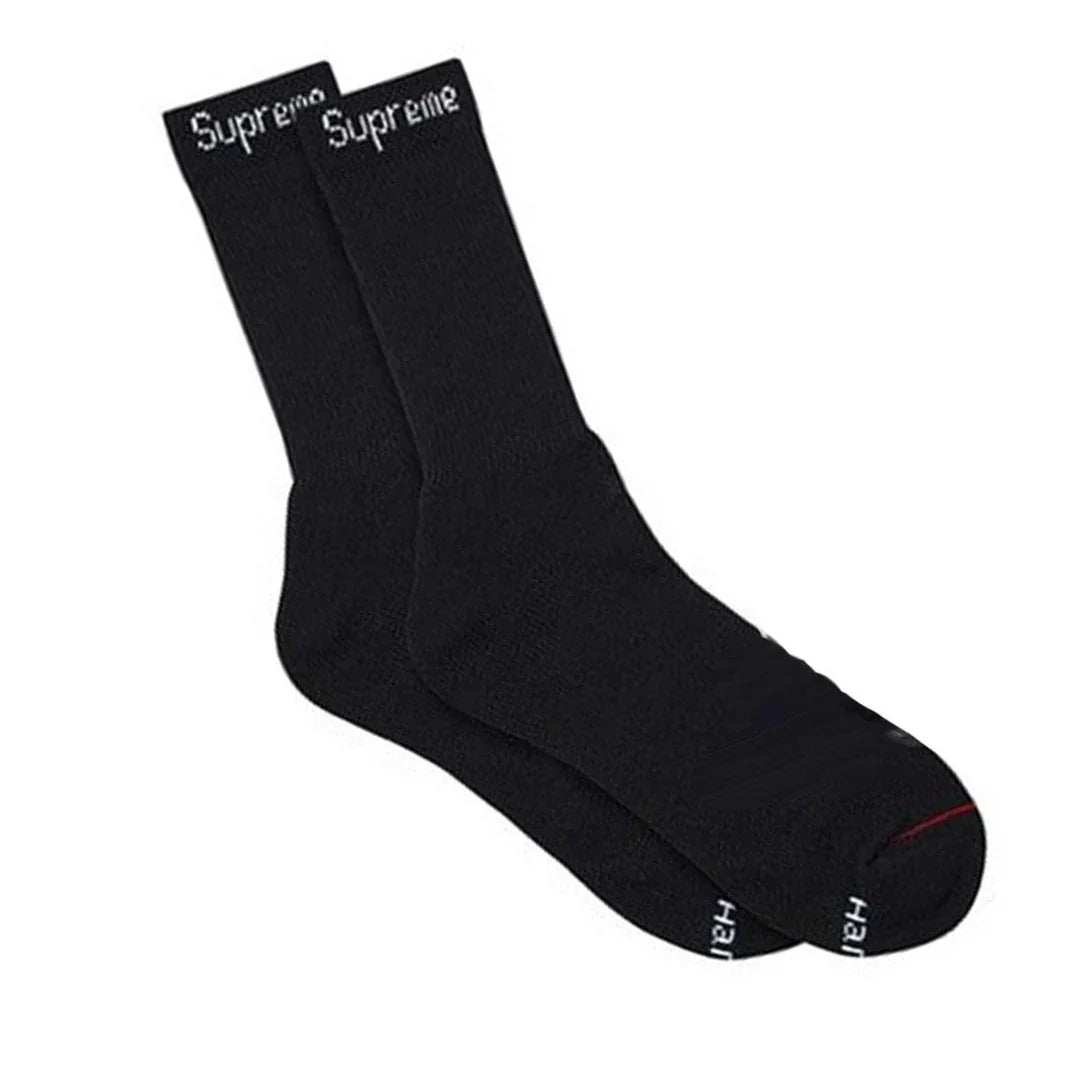 Supreme Socks Black (Single Pair)