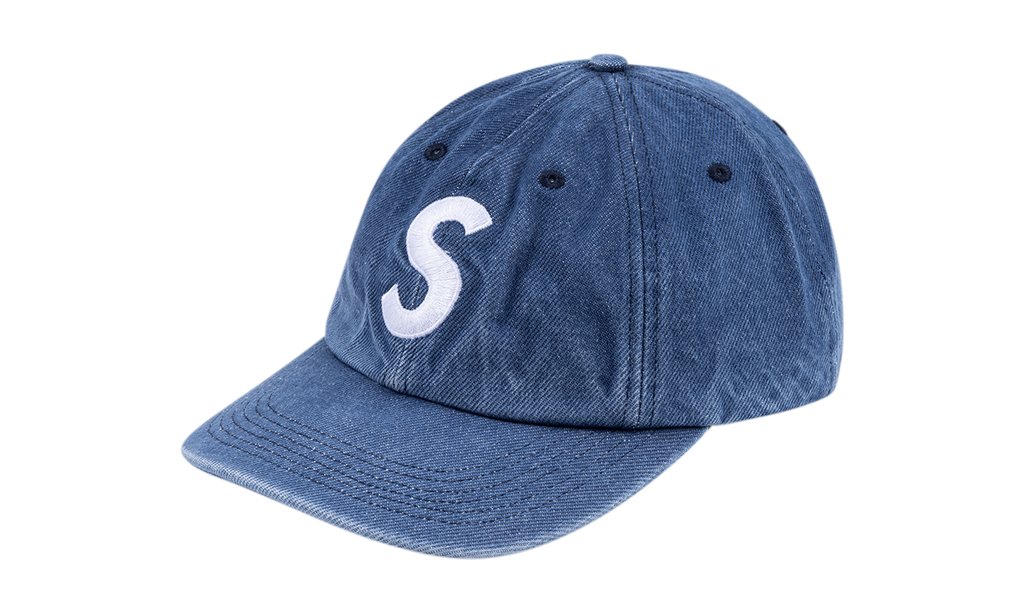 Supreme Pigment S Logo 6-Panel "FW24 - Blue" SU543