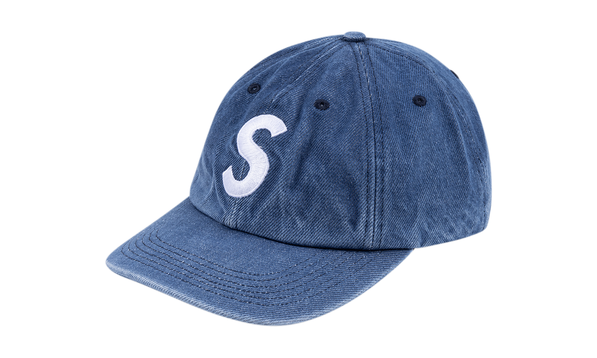 Supreme Pigment S Logo 6-Panel "FW24 - Blue" SU543