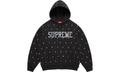 Stars Studded Hooded Sweatshirt "FW25 - Black" SU26908