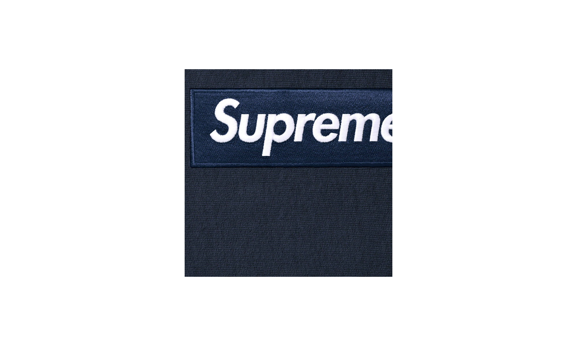 Box Logo Hooded Sweatshirt "FW25 - NAVY" SU26707