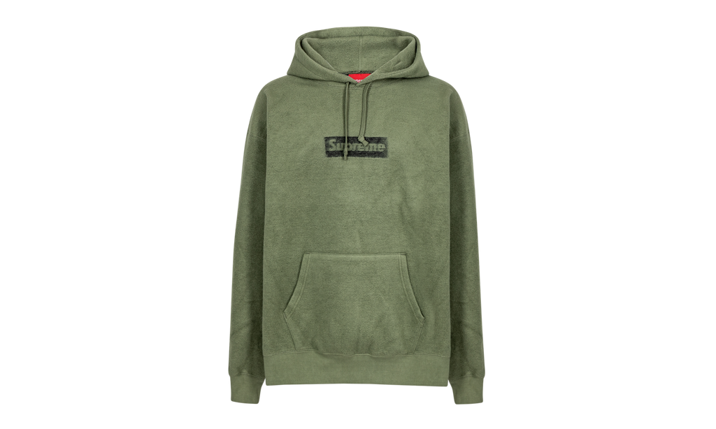 Inside Out Box Logo Hooded Sweatshirt "SS23 - Light Olive" SU23220