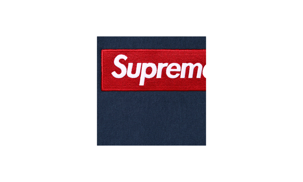 Box Logo Hooded Sweatshirt "FW24 Navy" SU928