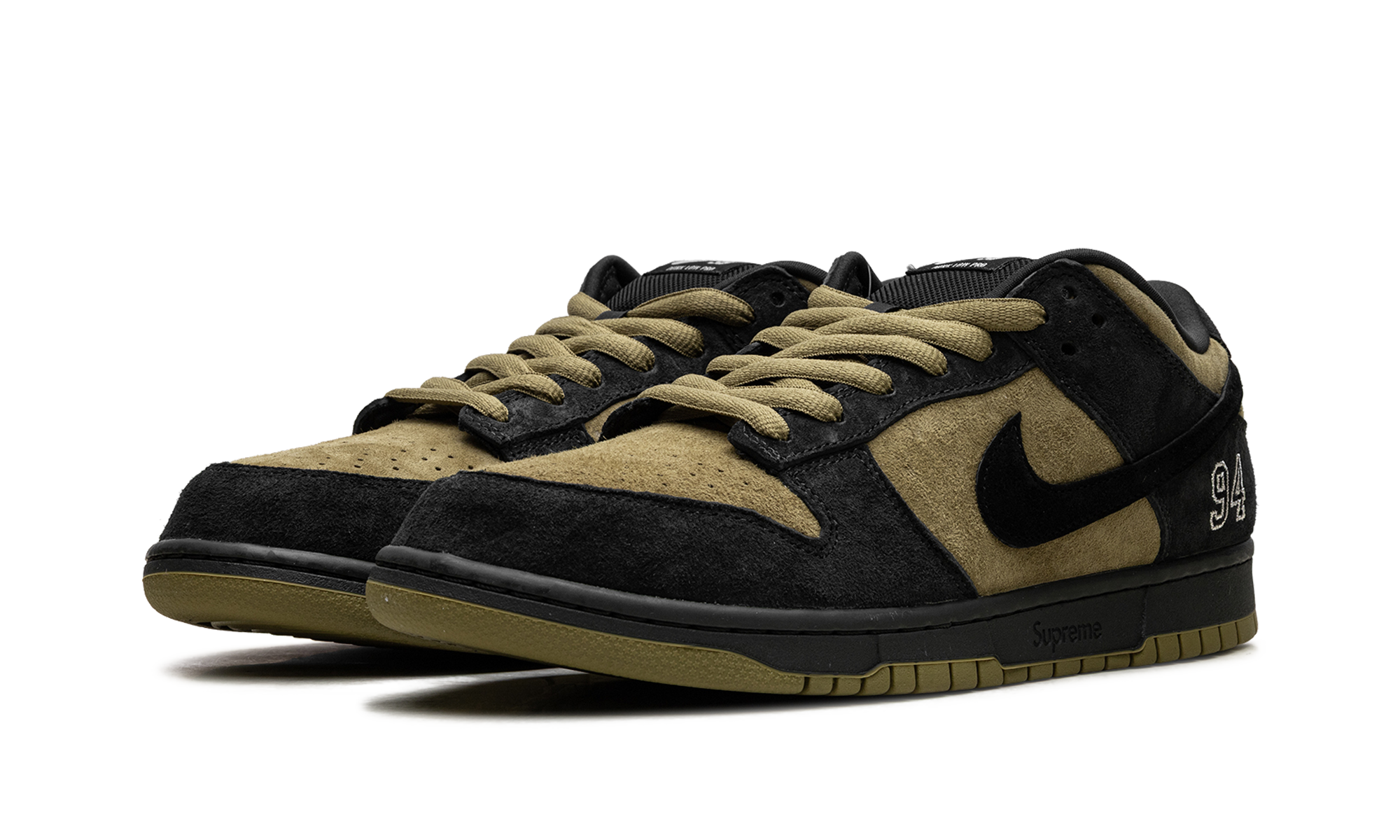 SB Dunk Low "Supreme - Camper Green" HQ8487 300