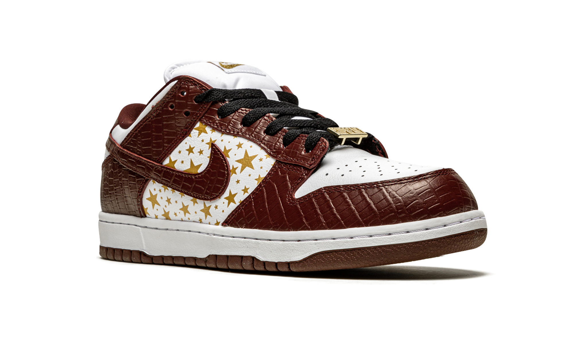 SB Dunk Low "Supreme - Stars - Barkroot Brown" DH3228 103