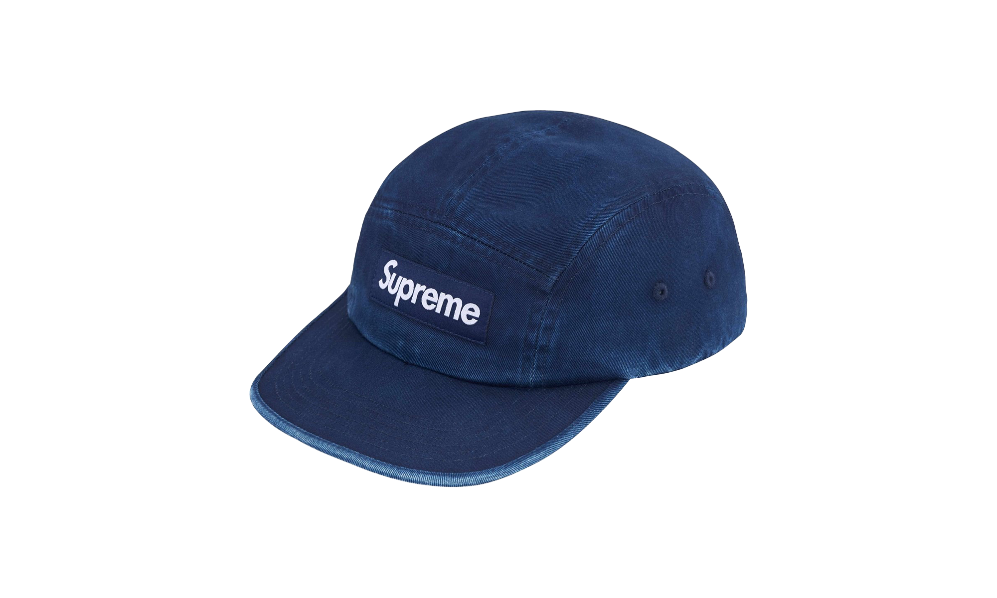 Washed Chino Twill Camp Cap "SS25 - Royal" SU25845