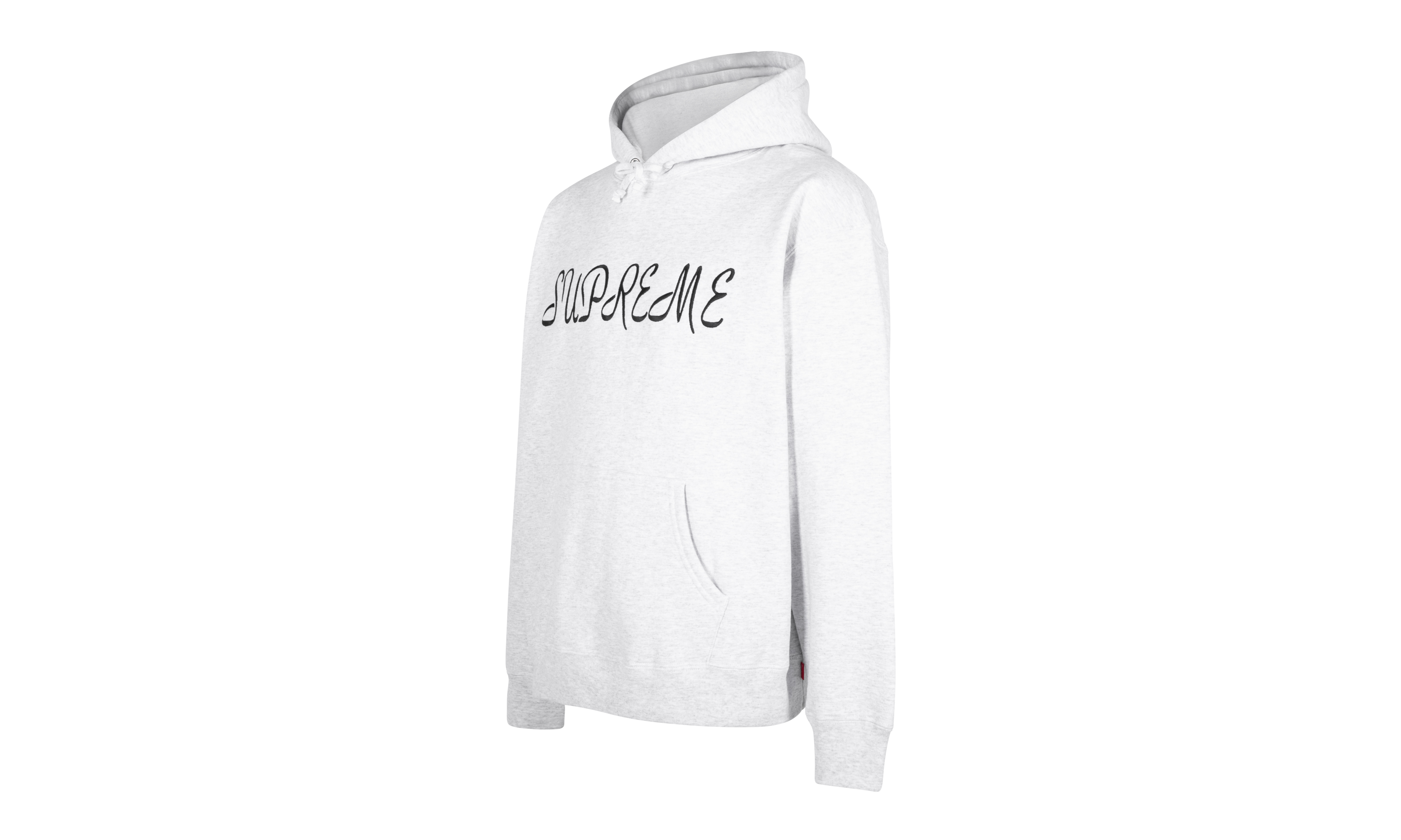 Script Hooded Sweatshirt "SS23 - Ash Grey" SU999