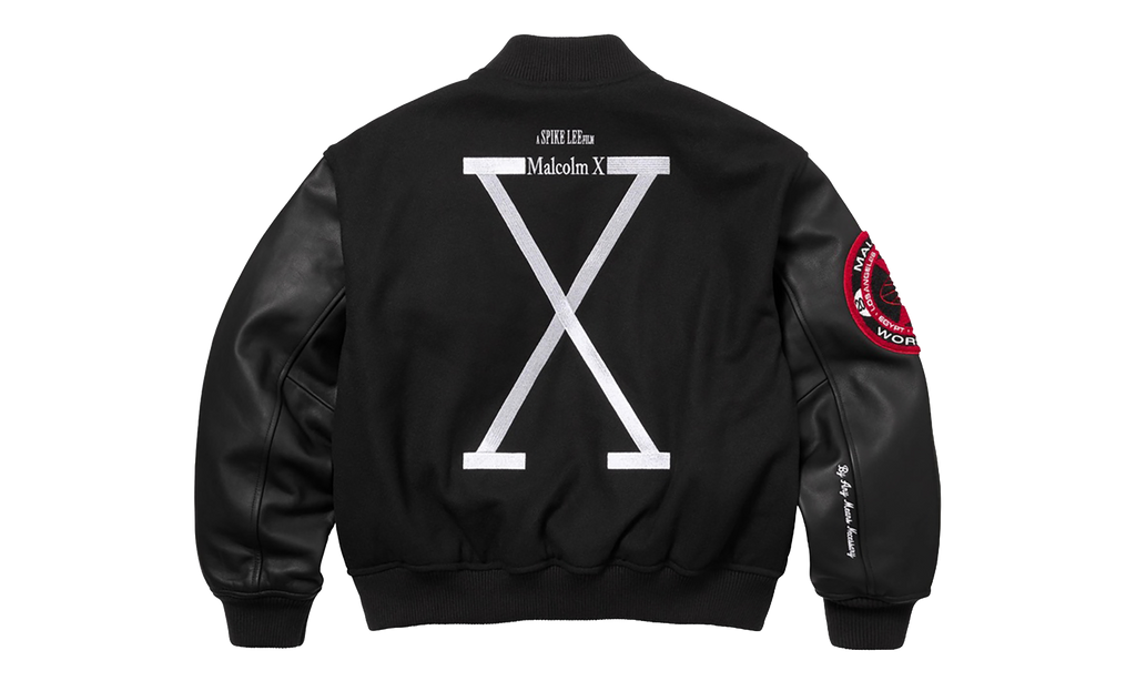 40 Acres Malcolm Varsity Jacket "SS25 - Black" SU27806