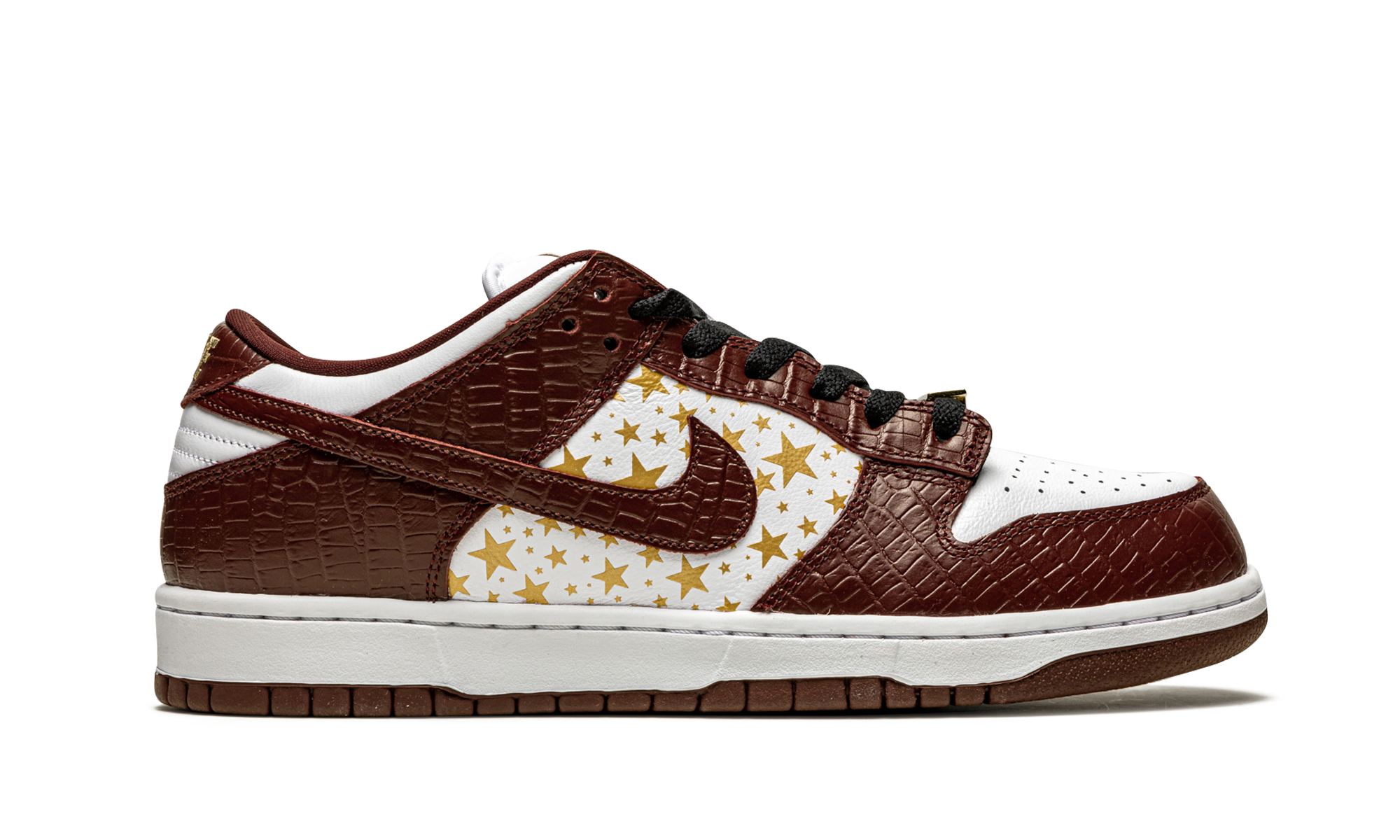 SB Dunk Low "Supreme - Stars - Barkroot Brown" DH3228 103