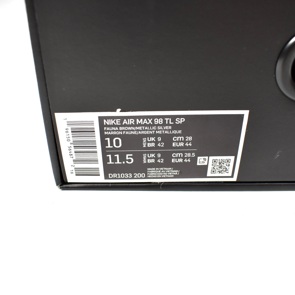 Supreme x Nike - Air Max 98 TL SP (Brown)