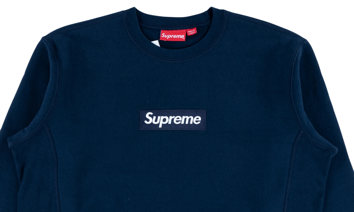 Box Logo Crewneck "FW18" SU6345