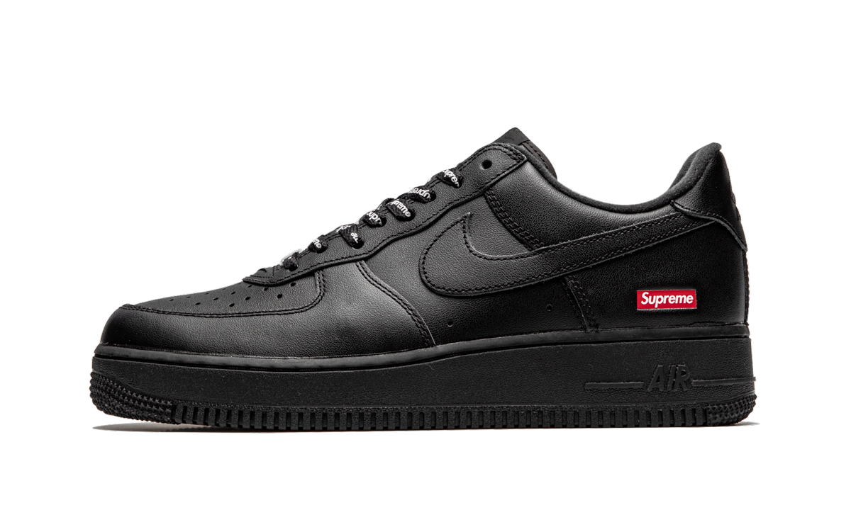 Air Force 1 Low "Supreme - Mini Box Logo Black" CU9225 001
