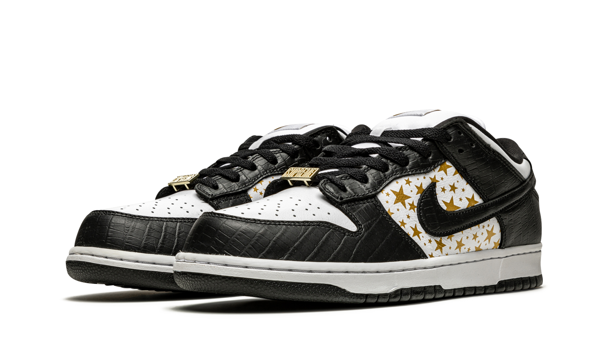 SB Dunk Low "Supreme - Stars - Black" DH3228 102