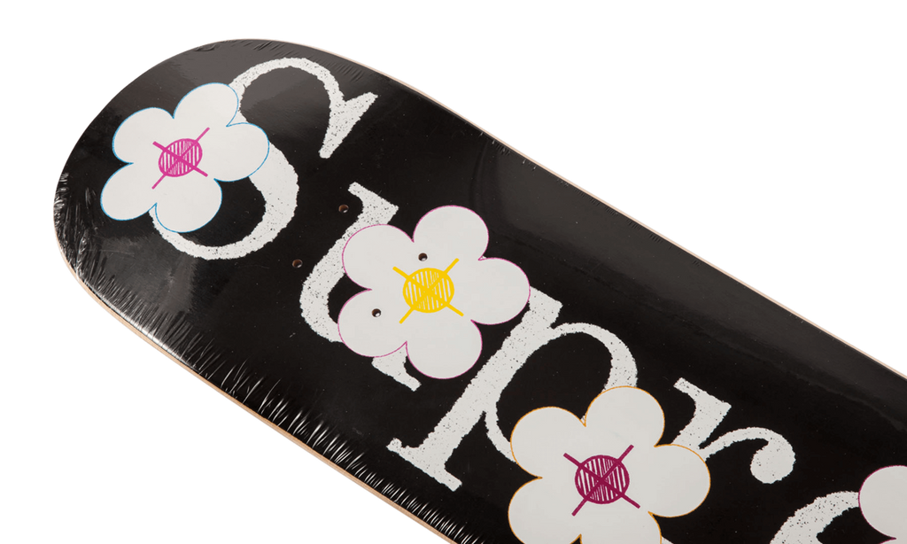Flowers Skateboard "BLACK" SU1970