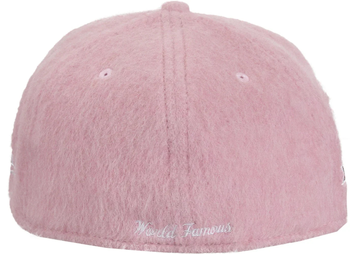 Supreme Mohair Box Logo New Era Pink
