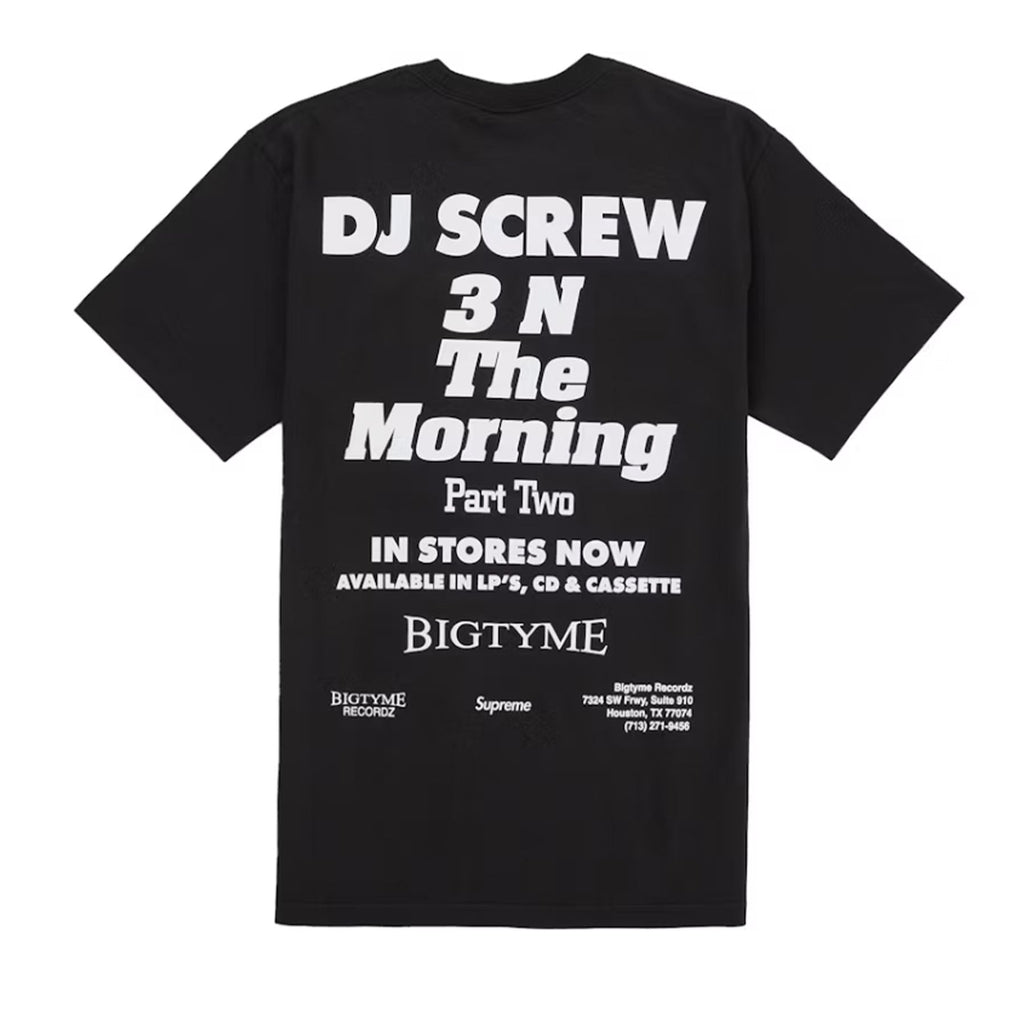Supreme DJ Screw SUC Tee Black [USED] - L (Used)