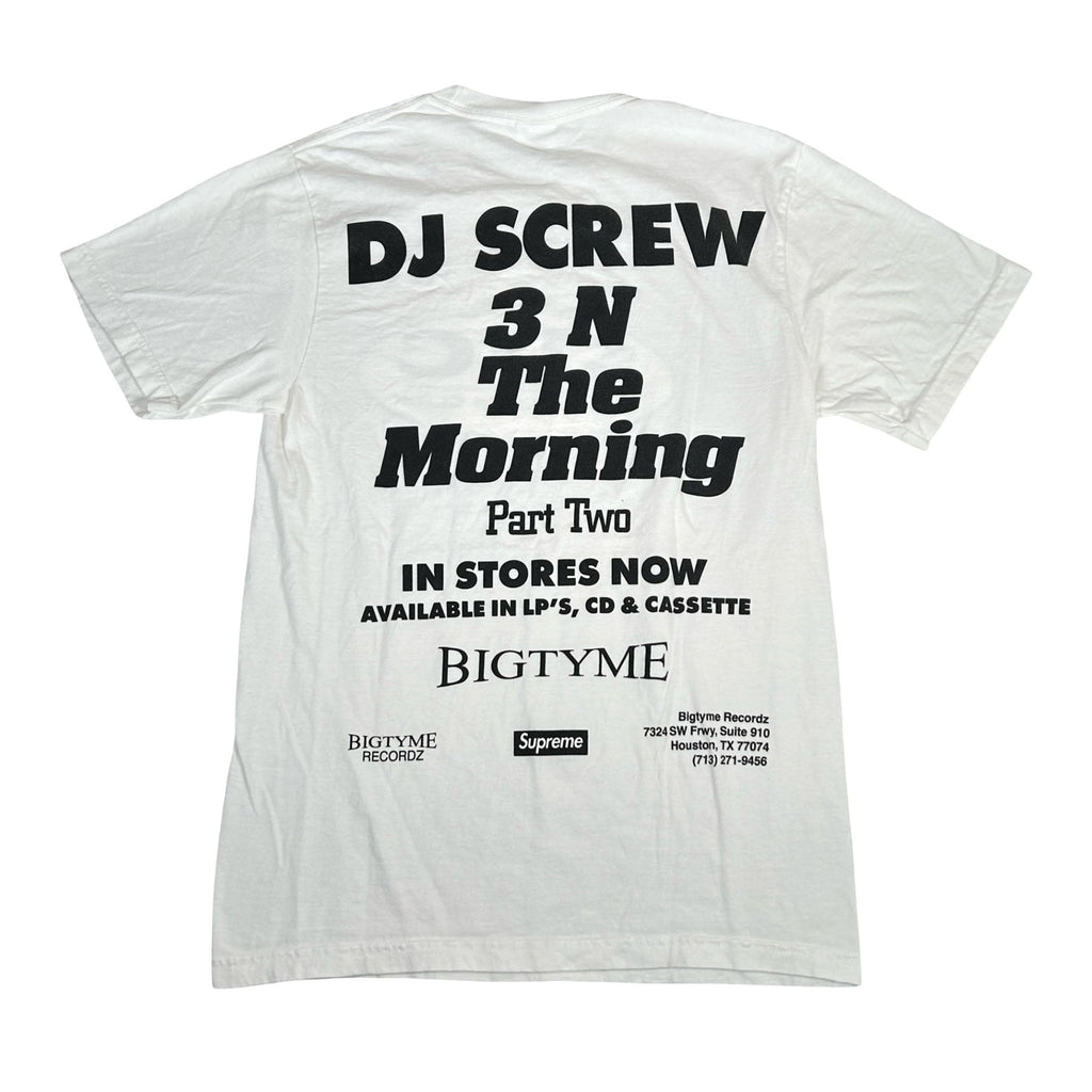 Supreme DJ Screw SUC Tee White [USED] - S (Used)