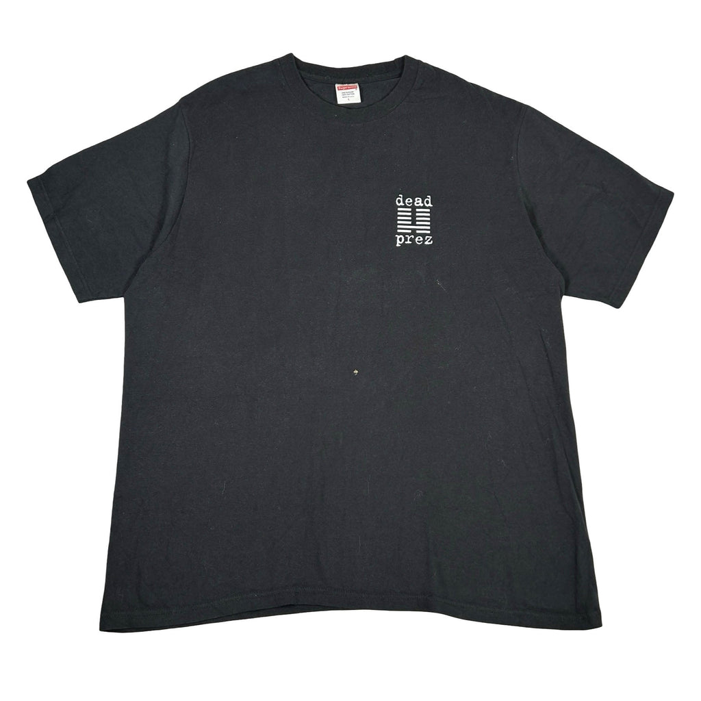 Supreme dead prez Tee Black [USED] - L (Used)