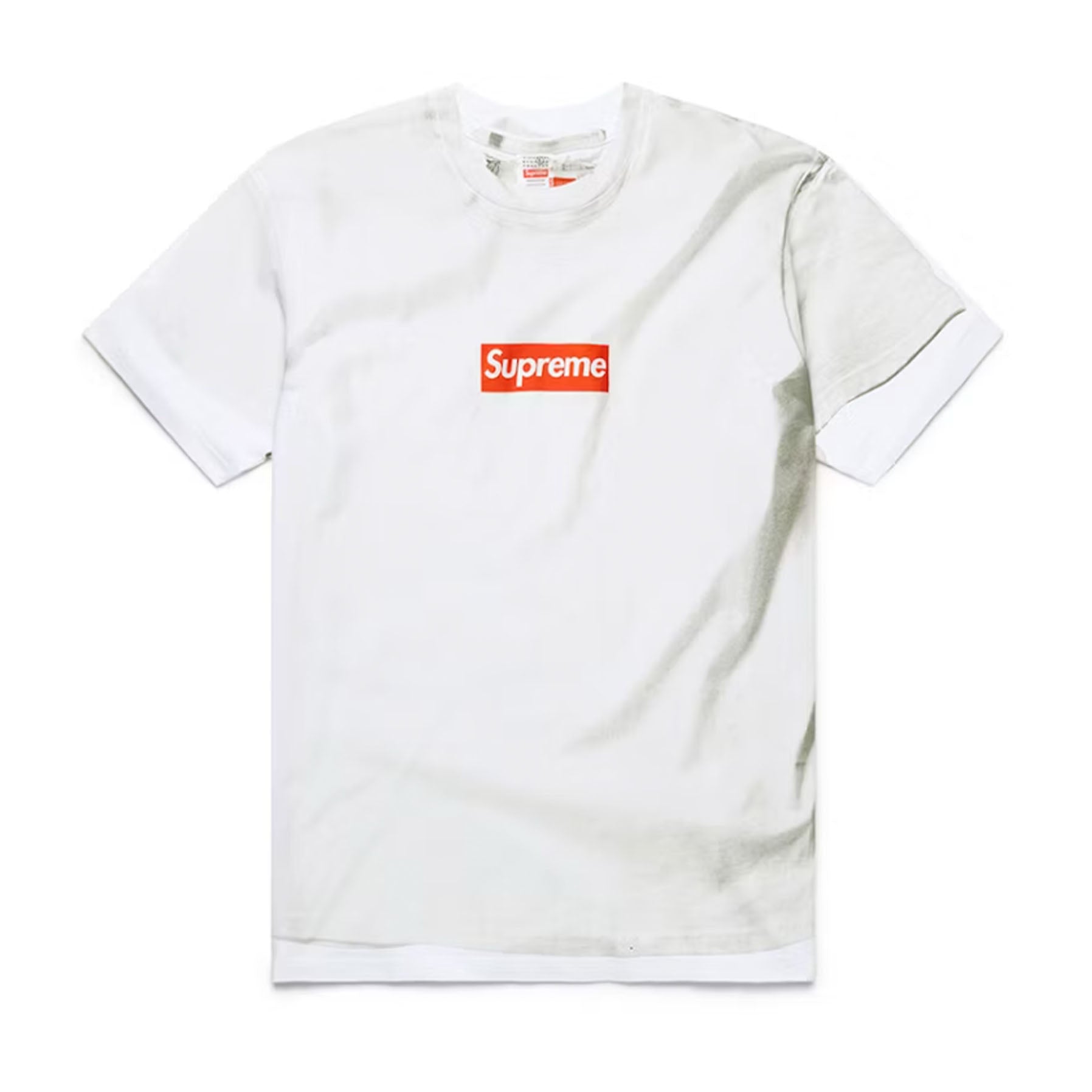 Supreme MM6 Maison Margiela Box Logo Tee White