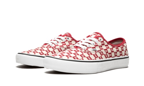 Authentic Pro "Supreme - Checkered Red 2016" VN000Q0DJLY