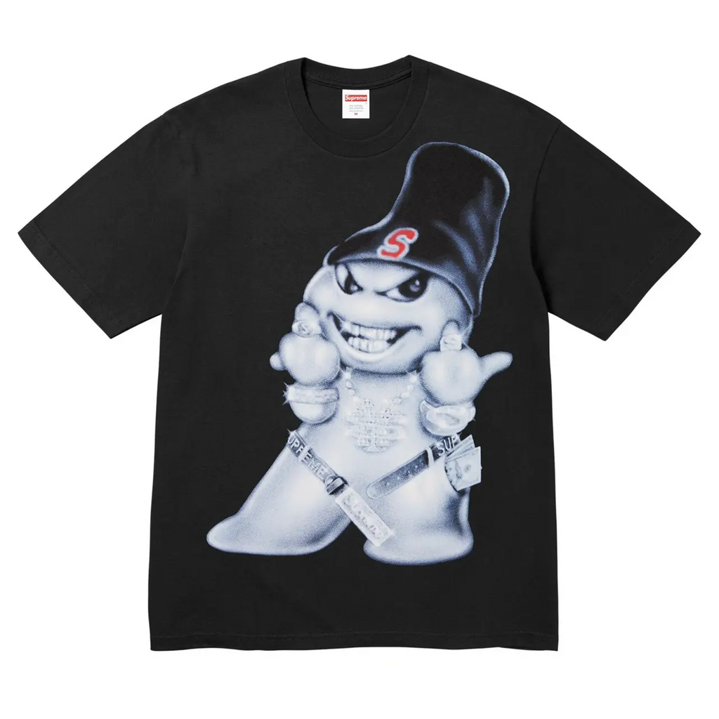 Supreme Snowman Tee Black [USED] - L (Used)