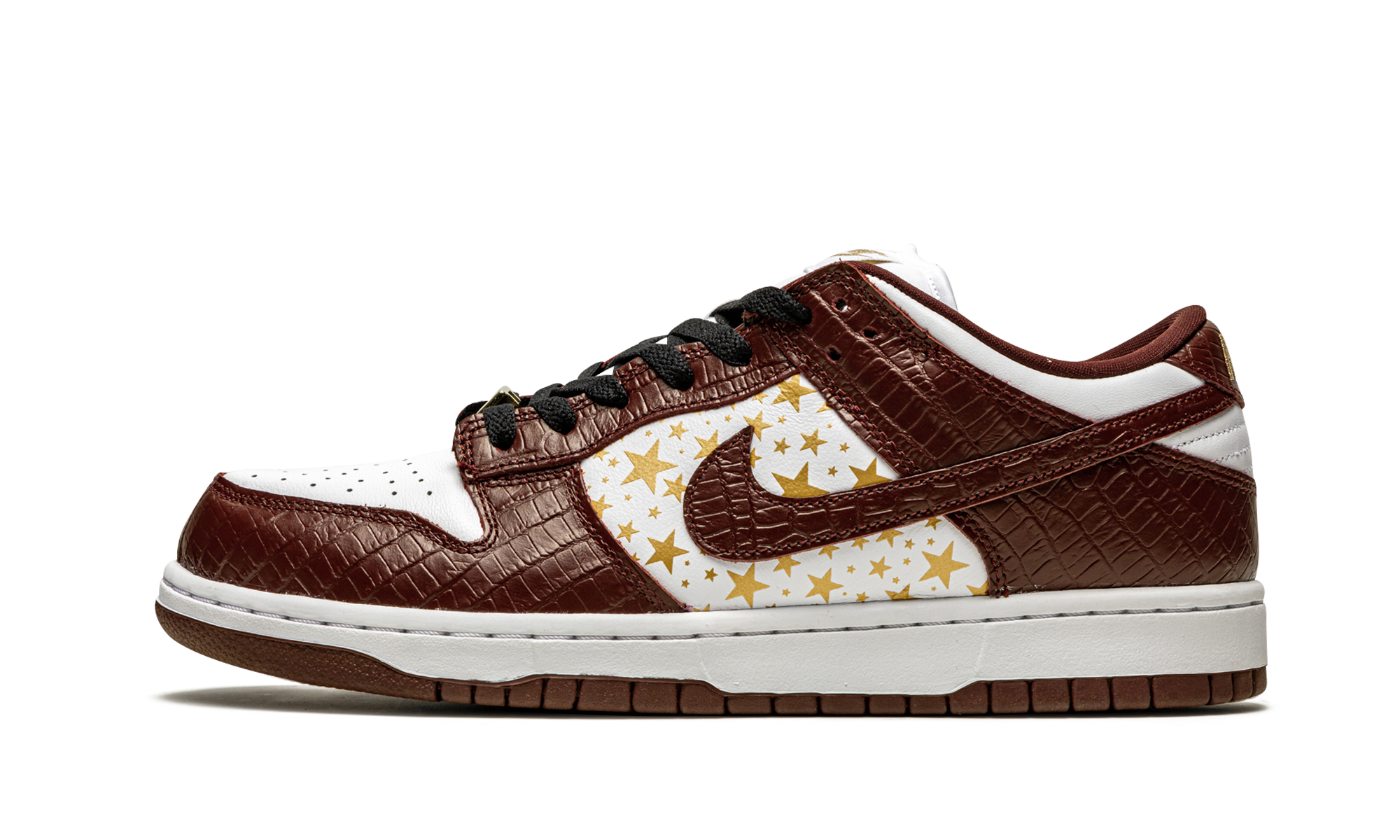 SB Dunk Low "Supreme - Stars - Barkroot Brown" DH3228 103
