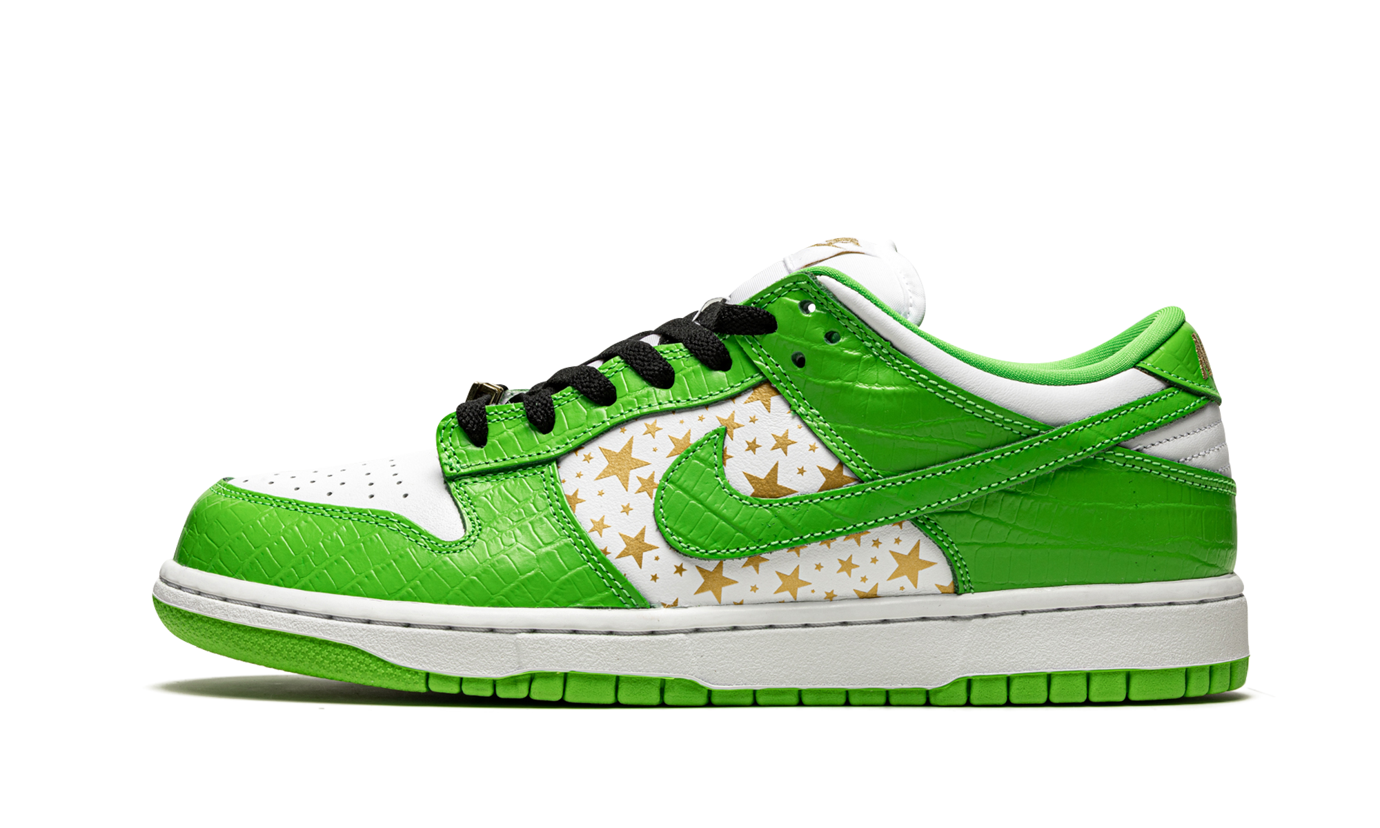 SB Dunk Low "Supreme - Stars - Mean Green" DH3228 101