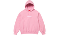Box Logo Hooded Sweatshirt "FW24 Dusty Pink" SU926