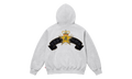 Crest Zip Up Hooded Sweatshirt "SS25 - Heather Grey" SU25152