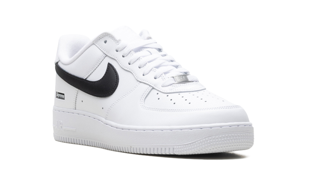Air Force 1 Low "Supreme - Mini Box Logo White / Black" CU9225 102