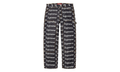Jacquard Logos Double Knee Denim Painter Jeans "FW25 - Rigid Indigo" SU26912