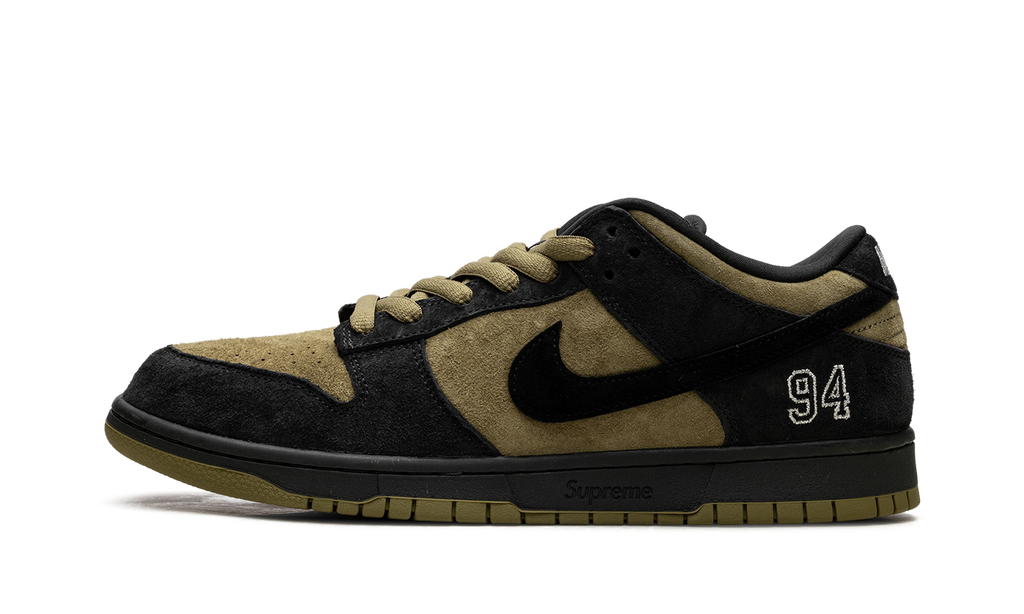 SB Dunk Low "Supreme - Camper Green" HQ8487 300