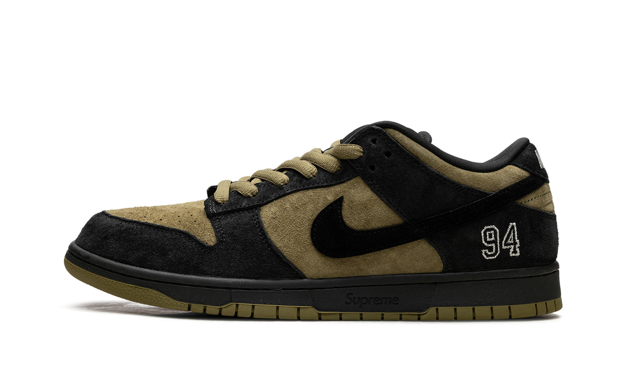 SB Dunk Low "Supreme - Camper Green" HQ8487 300