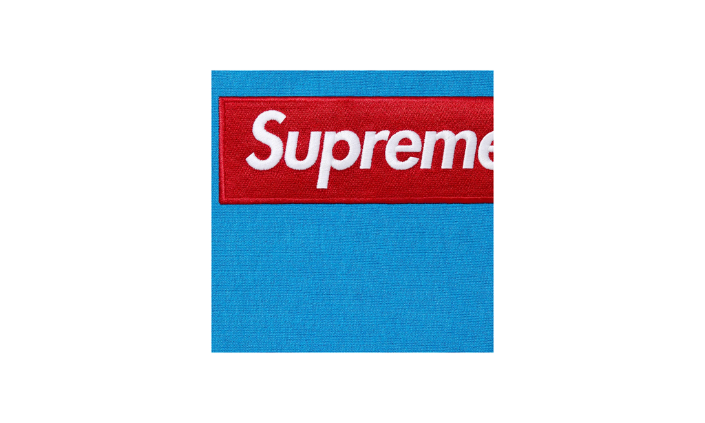 Box Logo Hooded Sweatshirt "FW25 - Cyan" SU26728