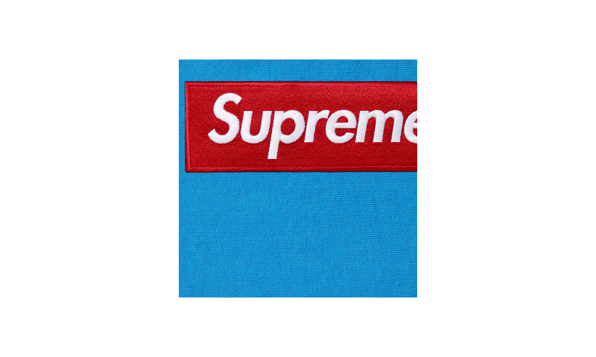 Box Logo Hooded Sweatshirt "FW25 - Cyan" SU26728