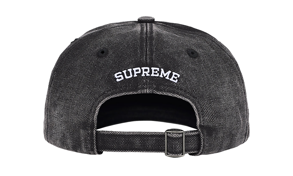 Pigment Coated S Logo 6-Panel "SS26 - Black" SU27308