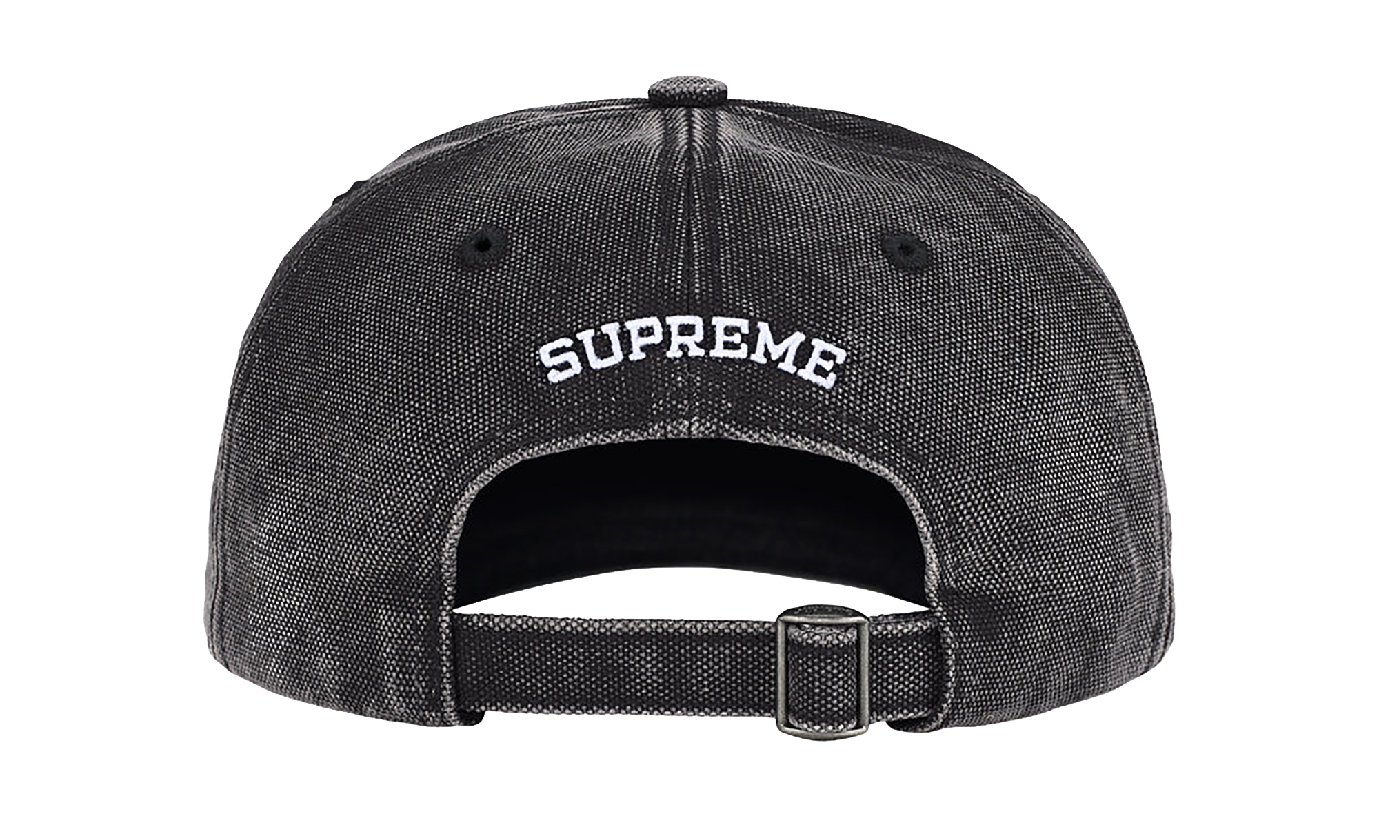 Pigment Coated S Logo 6-Panel "SS26 - Black" SU27308