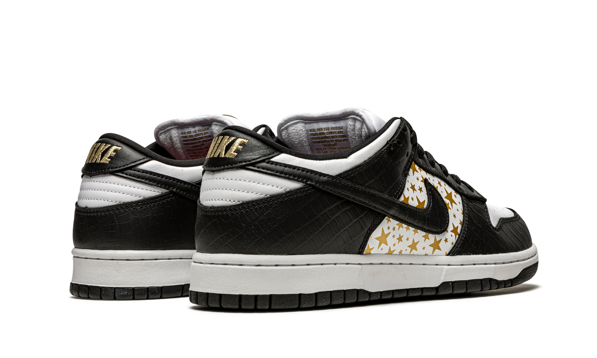 SB Dunk Low "Supreme - Stars - Black" DH3228 102